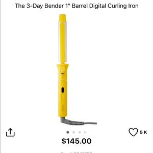 The dry bar curling iron